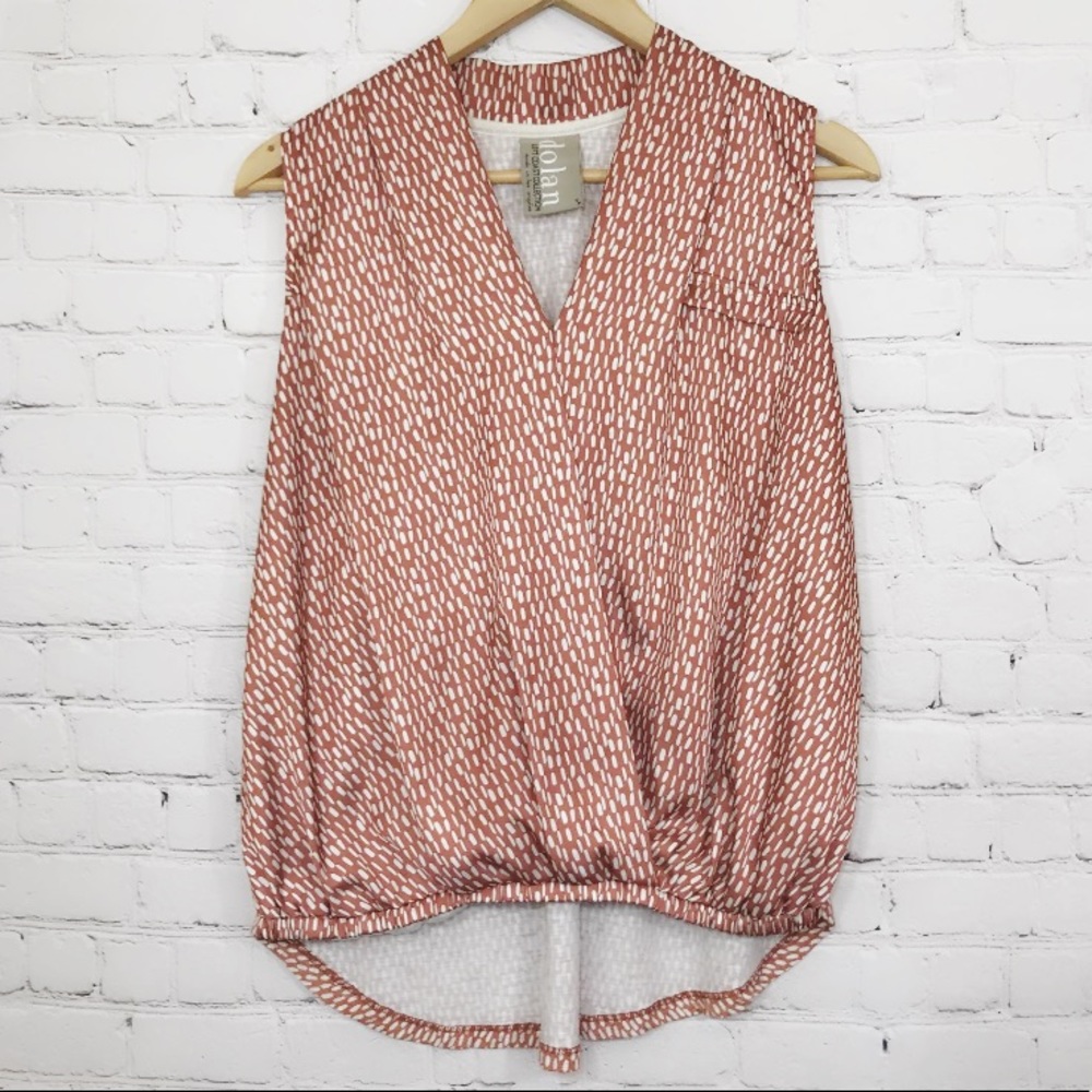 ⚡️SOLD⚡️Anthropologie Dolan Left Coast Blouse Top - Picture 2 of 8